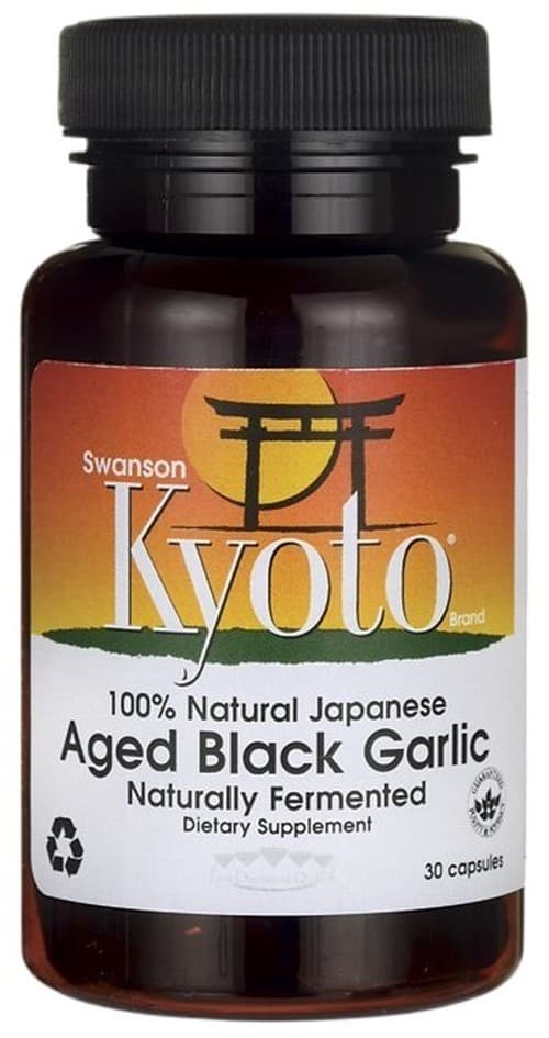 Swanson - Kyoto Aged Black Garlic - 30 Caps – Swanson förpackning