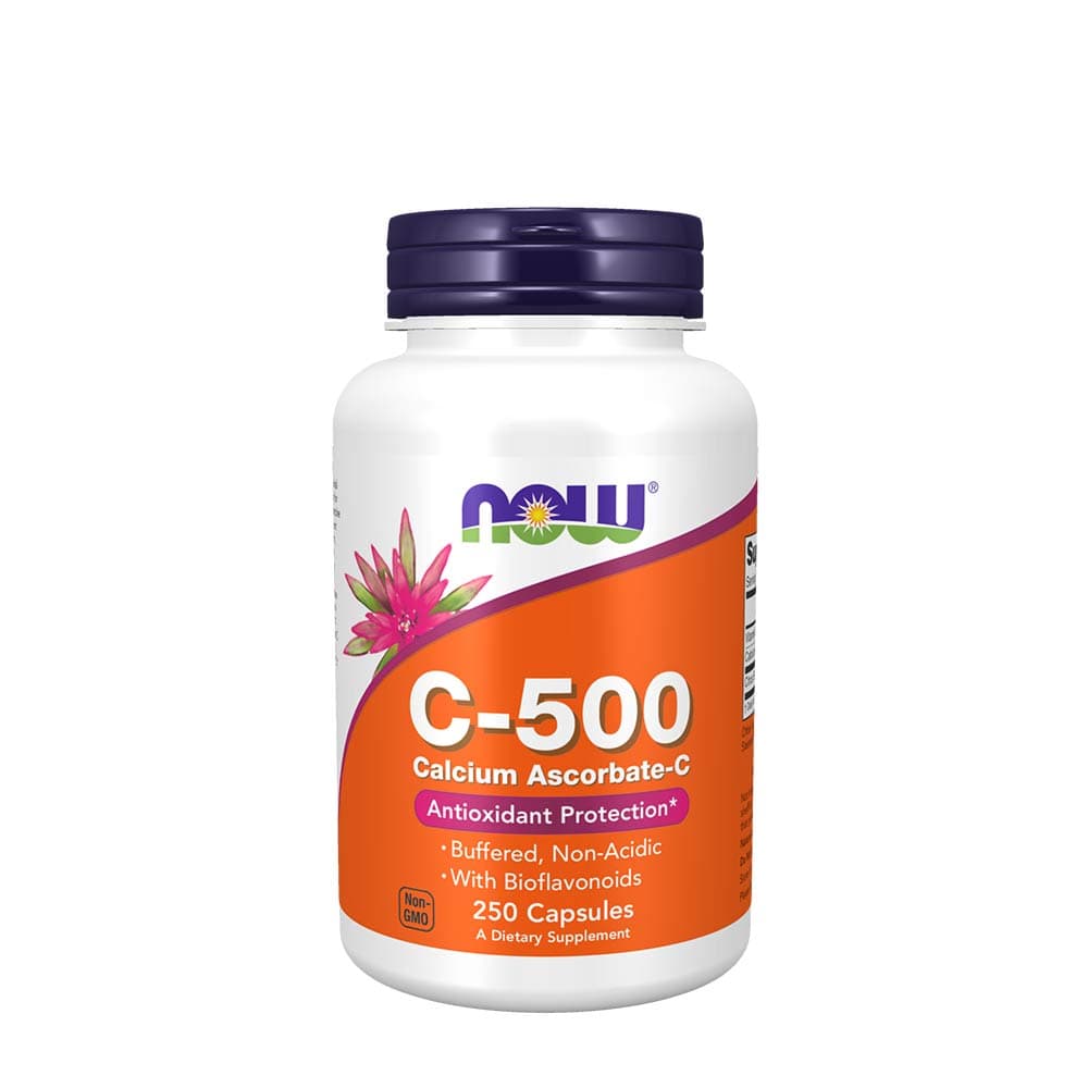 NOW Foods - Vitamin C-500 Calcium Ascorbate-C 100 Vcaps