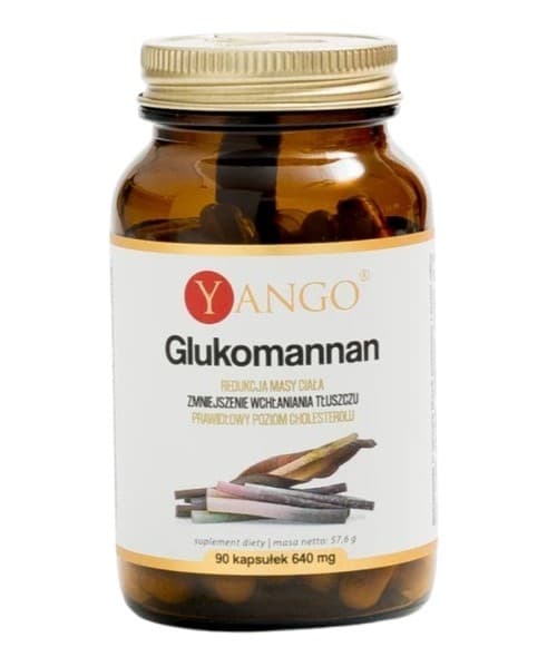 Yango - Glukomannan - Fiber Supplement – Yango förpackning