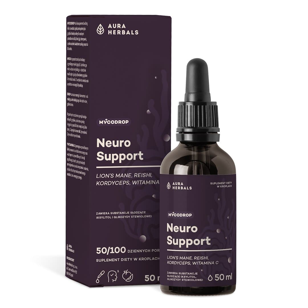 Aura Herbals - Mycodrop Neuro Support – Aura Herbals emballage