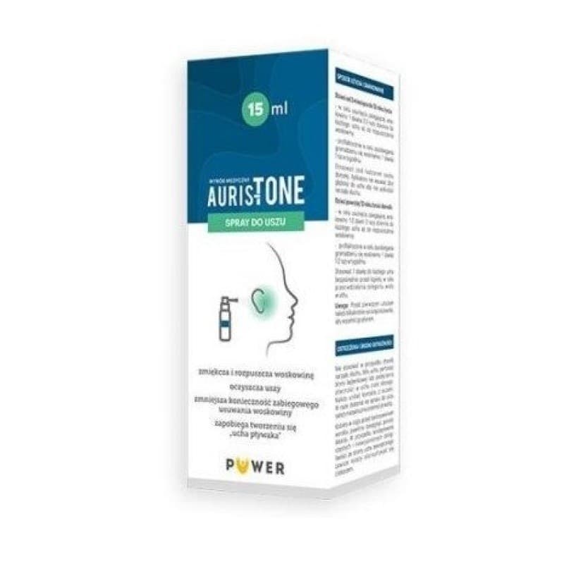 Puwer - AurisTone spray do uszu 15 ml – PUWER förpackning