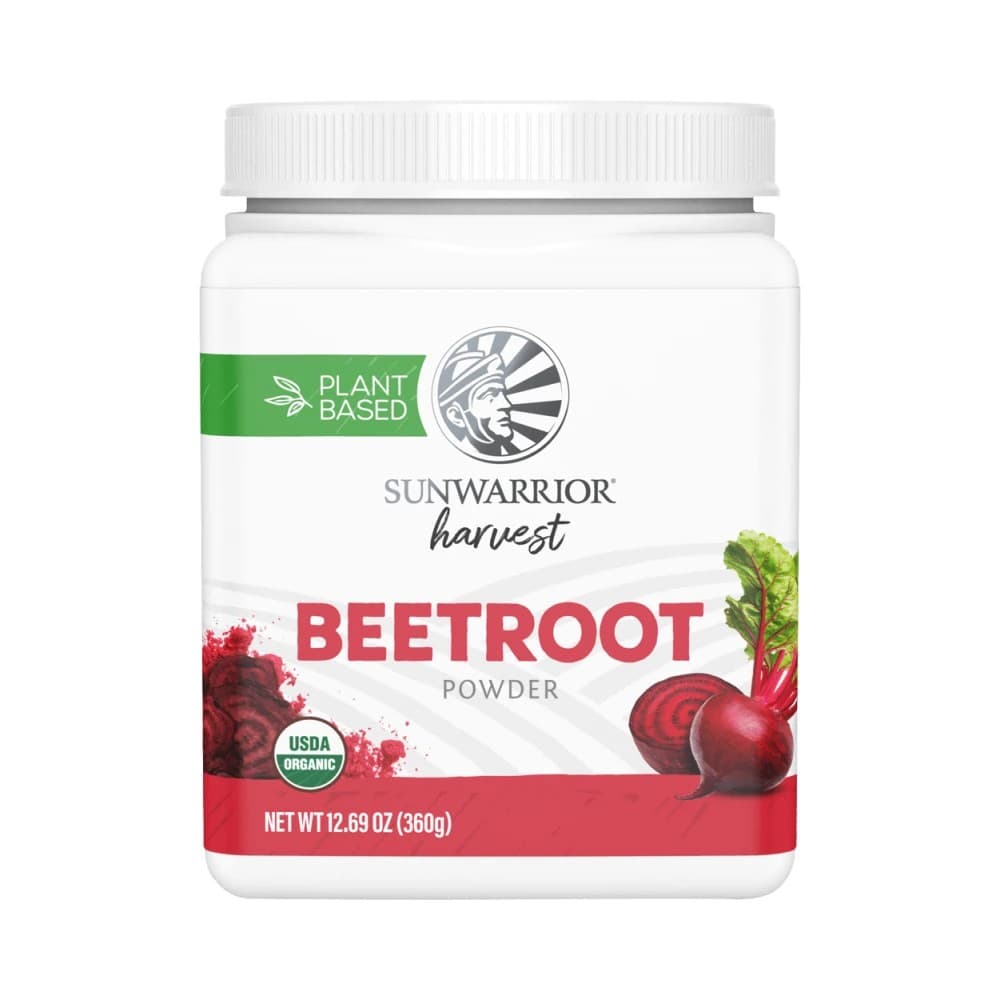 Sunwarrior - Organic Beetroot Powder – Sunwarrior förpackning