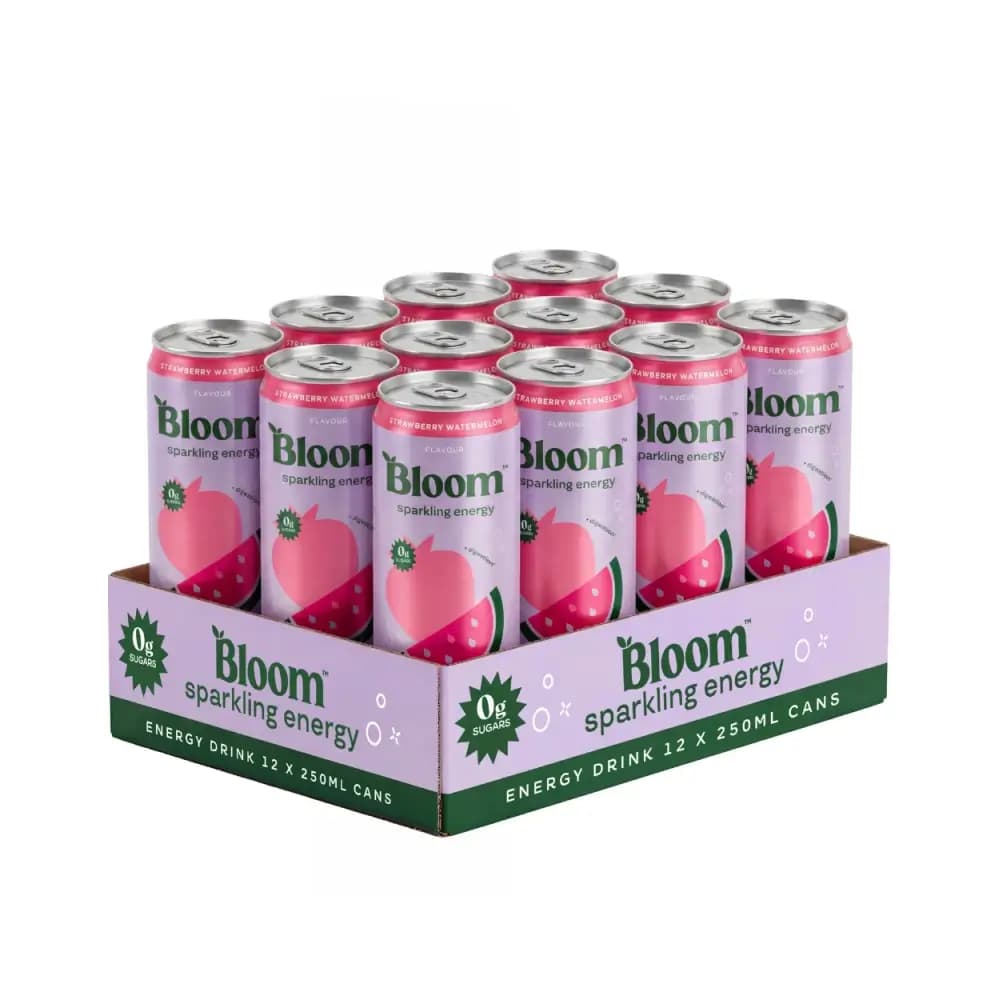 Bloom Sparkling Energy – Bloom förpackning