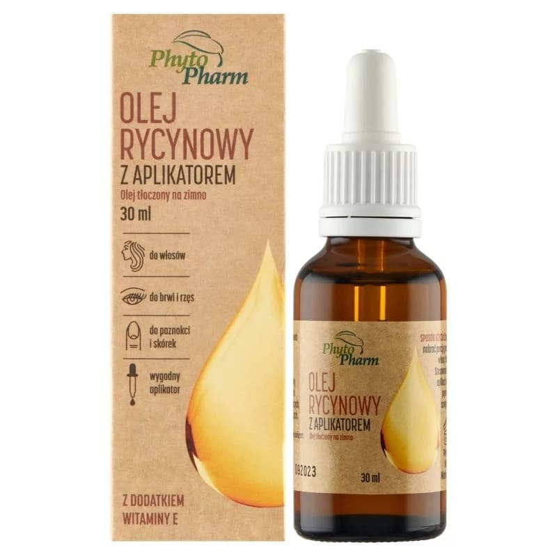 Phytopharm - Castor Oil with Applicator 30ml – Phytopharm förpackning