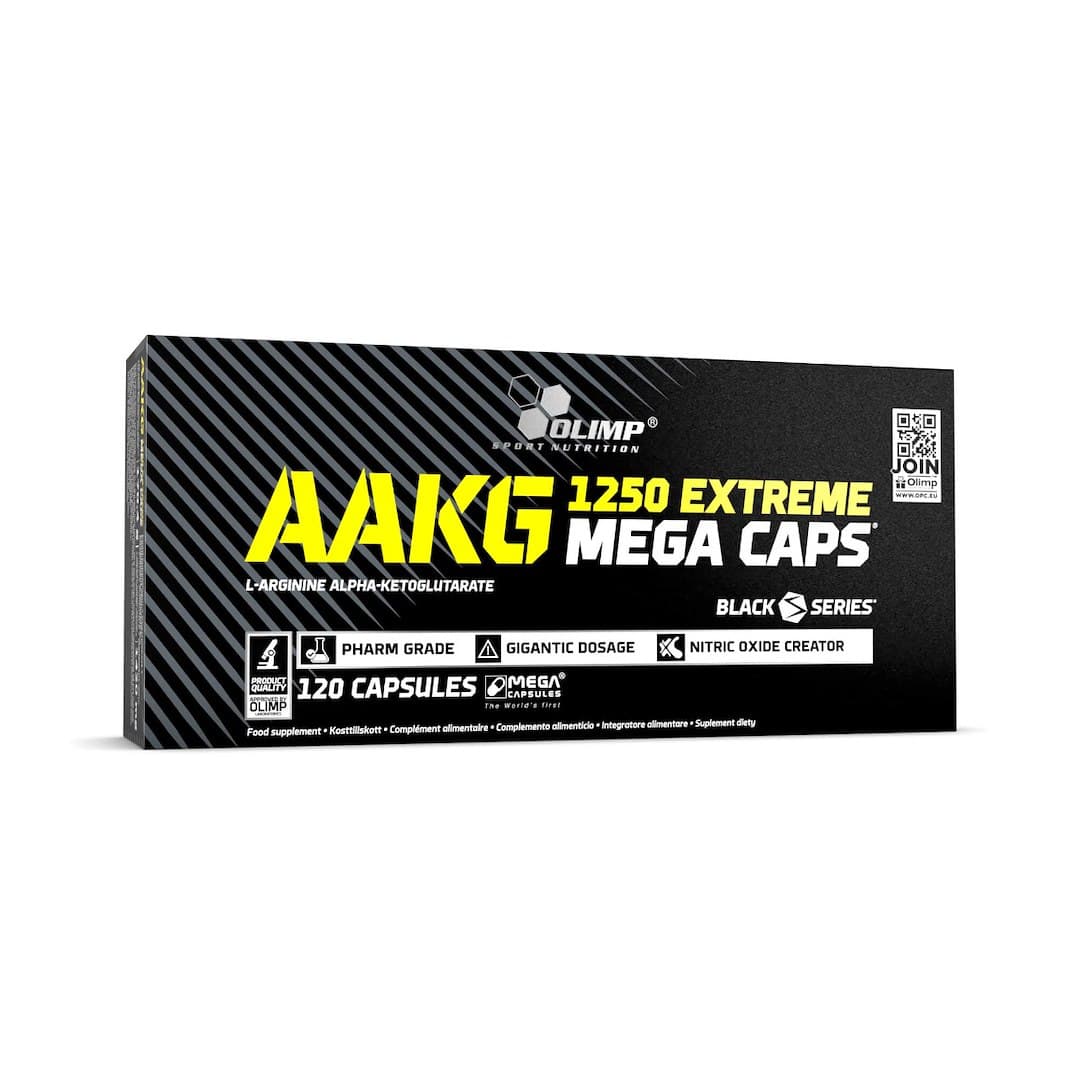 Olimp Labs - AAKG 1250 Extreme Mega Caps – Olimp Labs pakkaus