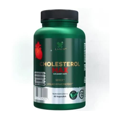 Lanco - Cholesterol Max - 60 Caps – Lanco emballage
