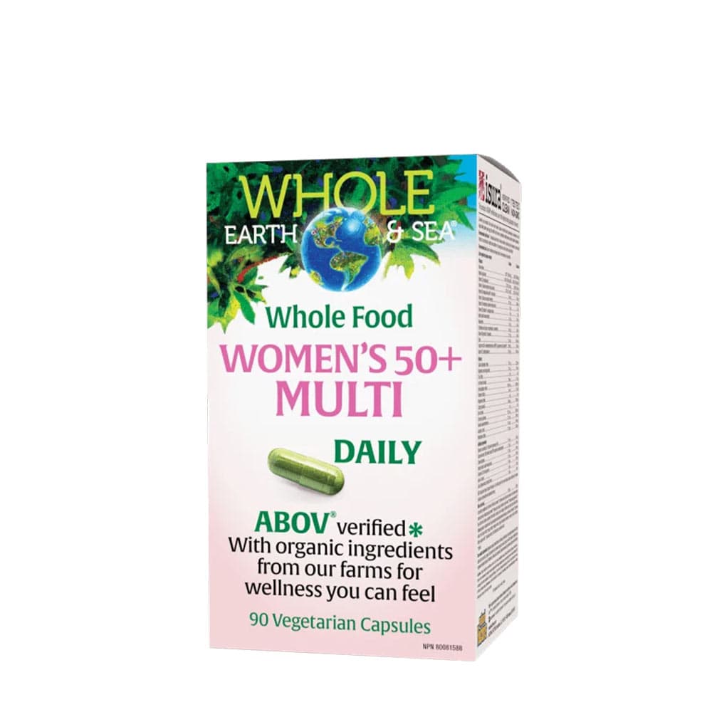 Natural Factors - Whole Earth & Sea - Men's 50+ Multi – Natural Factors förpackning