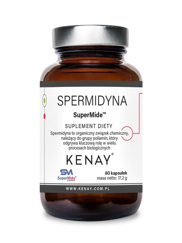 Kenay - Spermidine Supermide - 60 kapslar – förpackning