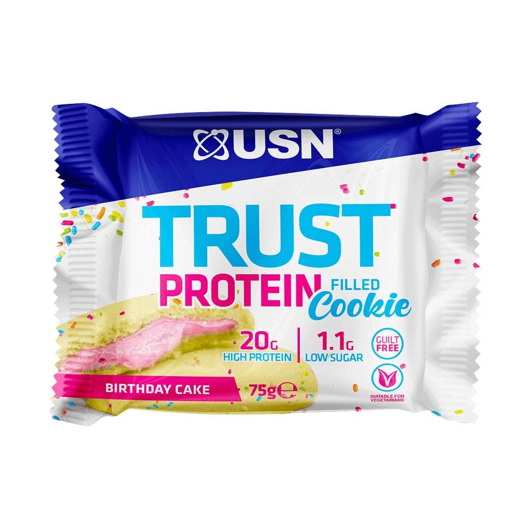 USN Ultimate Sport Nutrition - TRUST proteinfylld kaka – förpackning