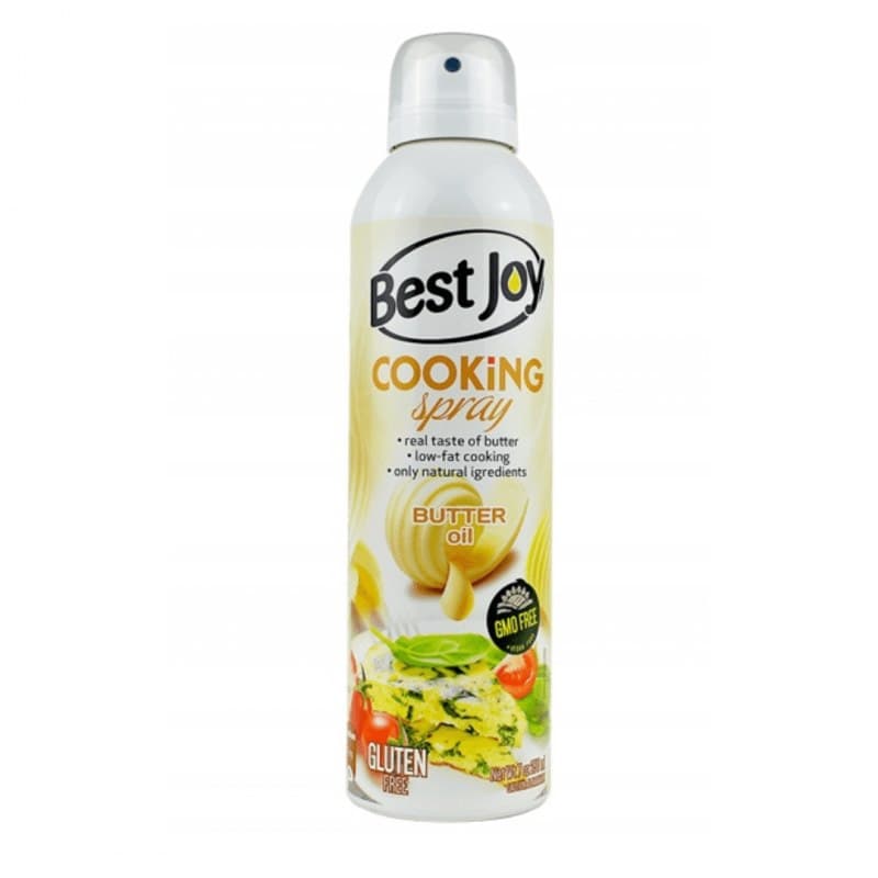 Best Joy Cooking Spray Butter Oil 250 ml – Best Joy förpackning