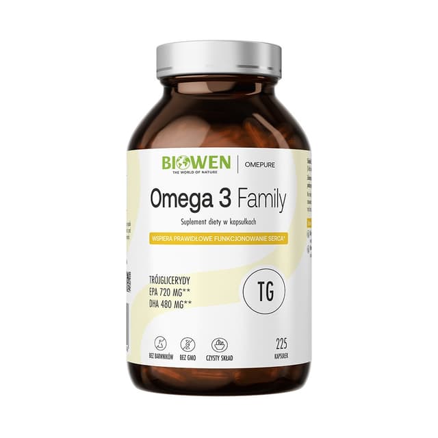 Biowen - Omega 3 Family - 225 Caps – Biowen