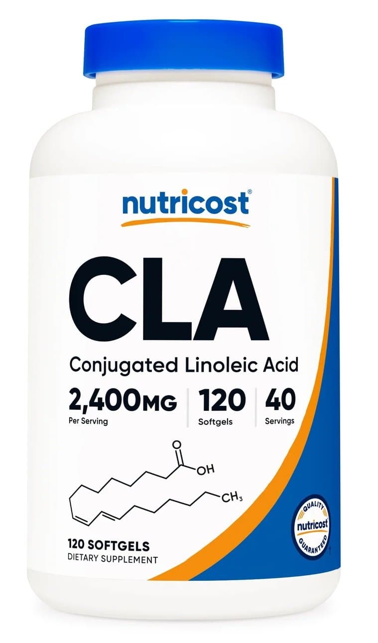Nutricost - CLA - 120 Softgels – Nutricost förpackning
