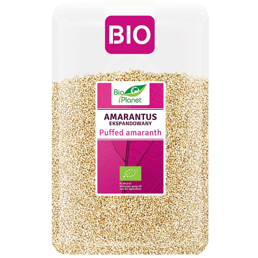 Bio Planet - Amarantus udvokset BIO – Bio Planet emballage
