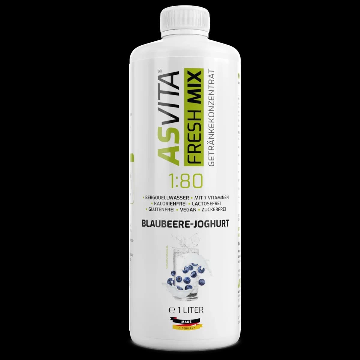 ASVita - Fresh Mix dryckeskoncentrat - 1:80 – ASVita förpackning
