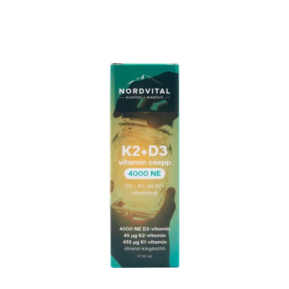 Nordvital D3+K2 Drops - 30 ml – Nordvital emballage