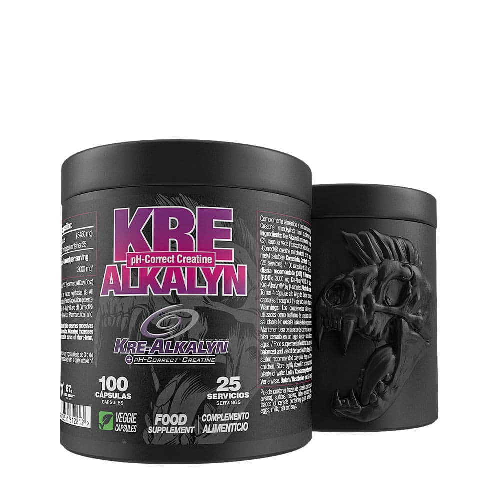 Zoomad Labs - Kre-Alkalyn - 100 Caps – Zoomad Labs förpackning