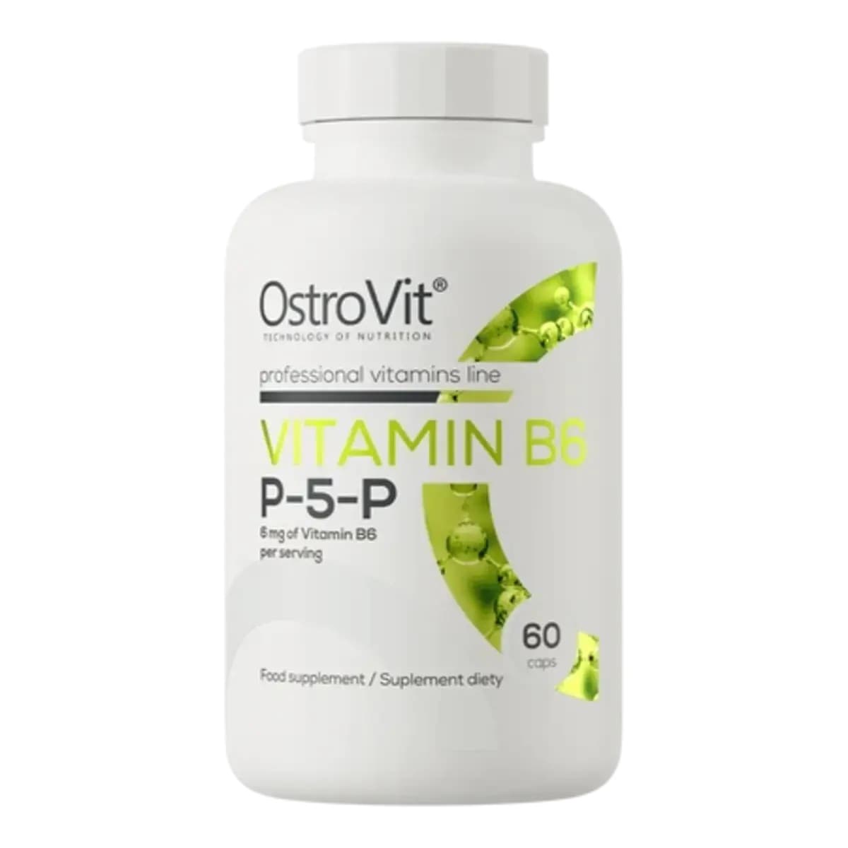 OstroVit - Vitamin B6 P-5-P - 60 kapslar – förpackning