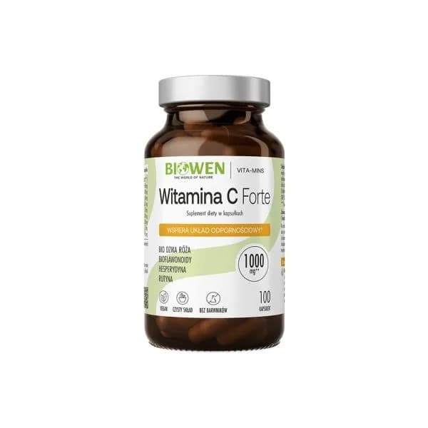 Biowen - Vitamin C Forte - 100 kapslar – förpackning