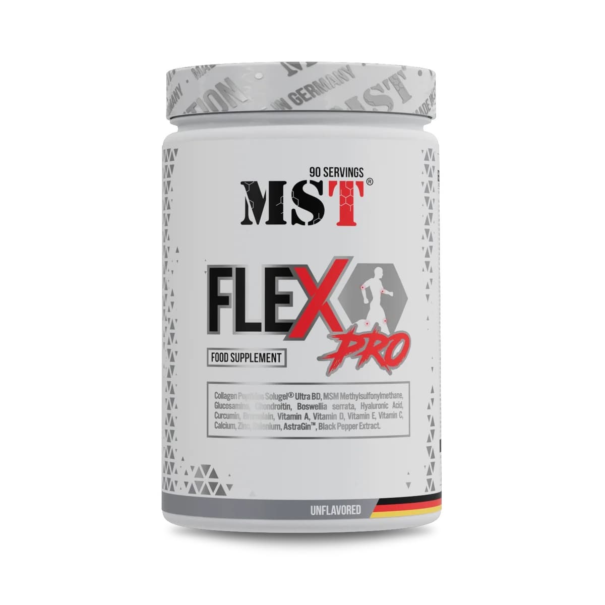 MST - Vitamin A, vitamin E och zink - Naturell, 1350 g – MST förpackning