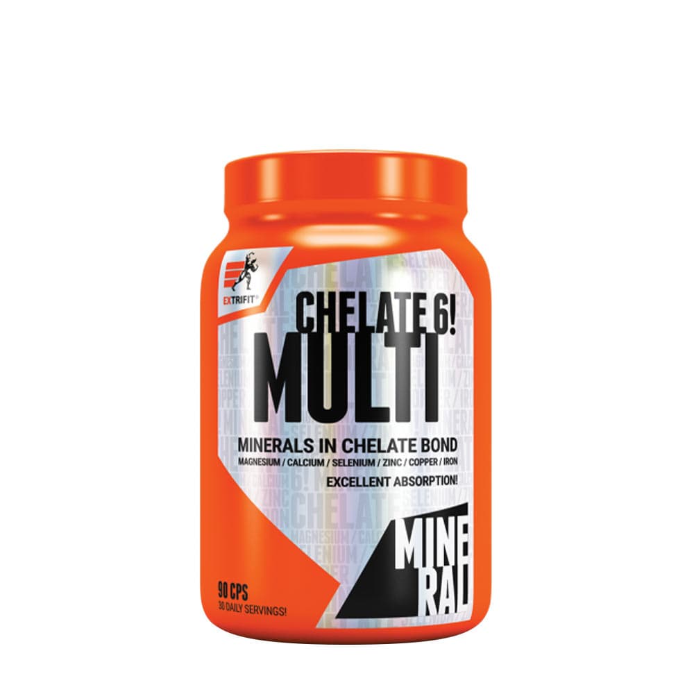 Extrifit Chelate 6! Multimineral - 90 Capsules