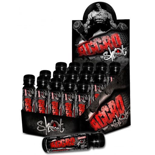 Peak - Aggro-Shot - Grapefrugt, 15 × 60 ml – emballage