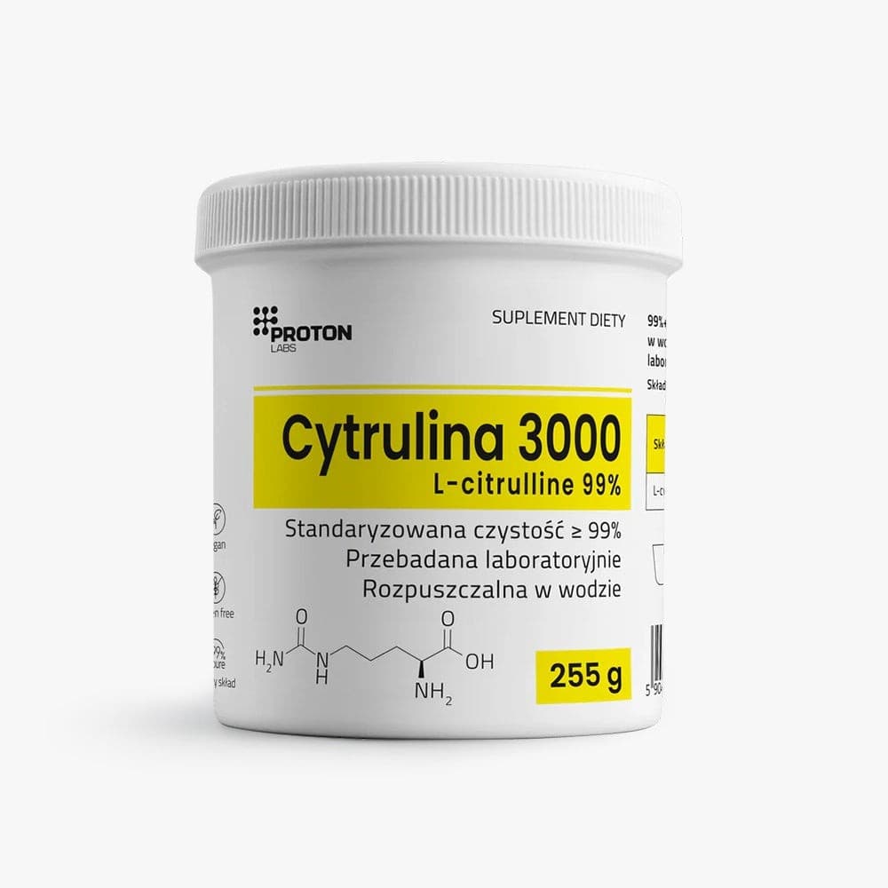 PROTON LABS - L-Citrulline Powder 3000mg 255g – PROTON LABS förpackning