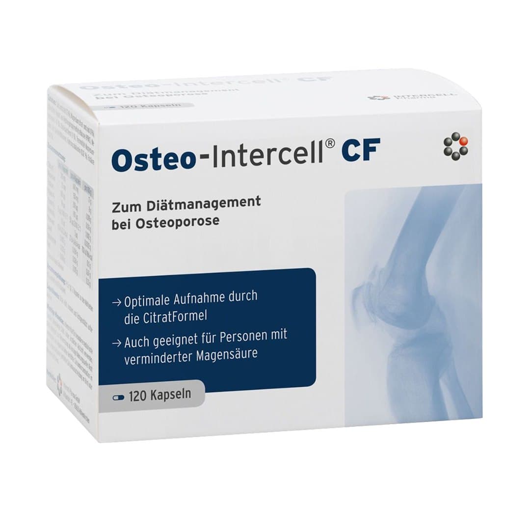 Intercell Pharma - Osteo-Intercell Cf - 120 Caps – Intercell förpackning