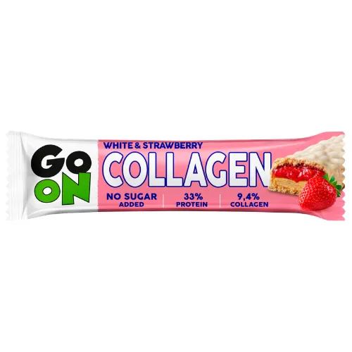 Go On - Sante Go On Baton Collagen Strawberry 45 g – Go On förpackning