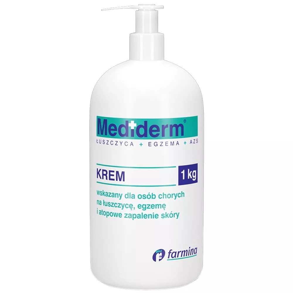 Serica - Mediderm Cream 1kg Dispenserillä – Farmina pakkaus