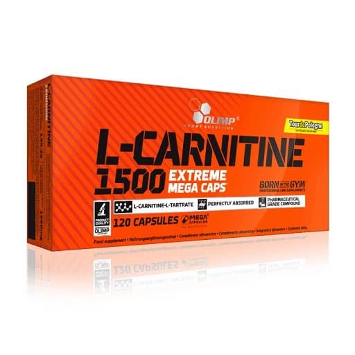 Olimp Labs - L-karnitin 1500 Extreme - 120 kapslar – förpackning