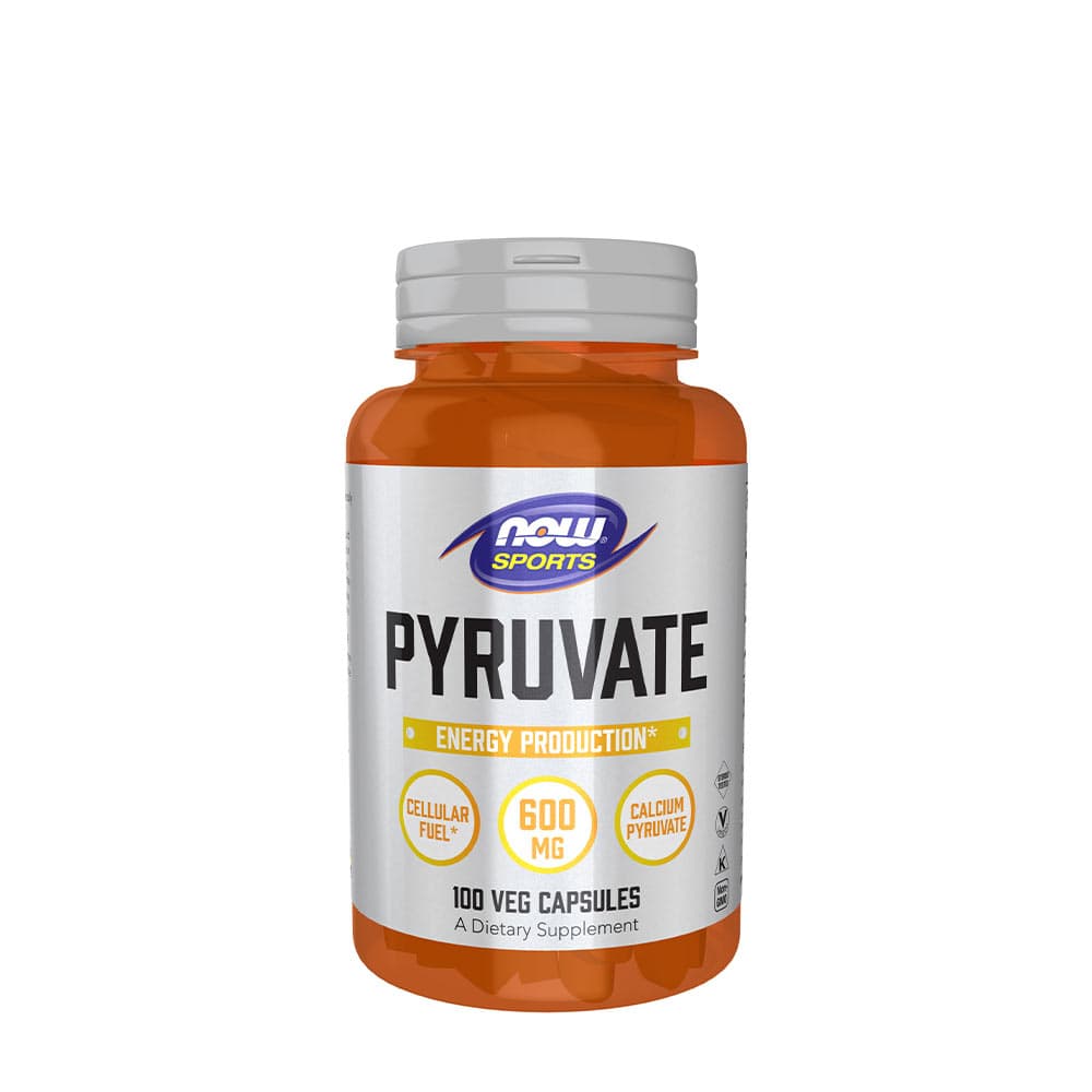 NOW Foods - Pyruvate - 100 Vcaps – NOW Foods förpackning