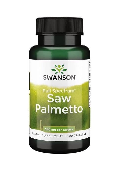 Swanson - Sågtandpalmsextrakt – förpackning