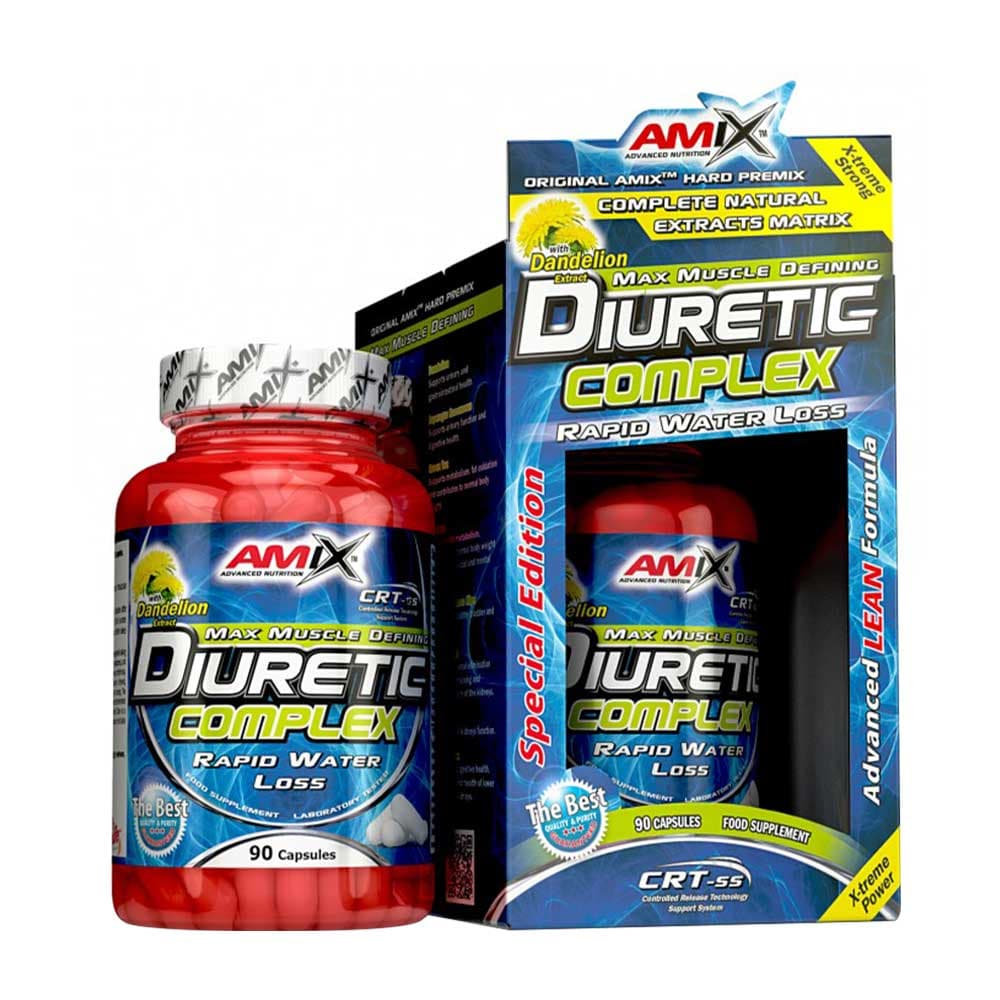Amix - Diuretic Complex - 90 Caps – Amix förpackning