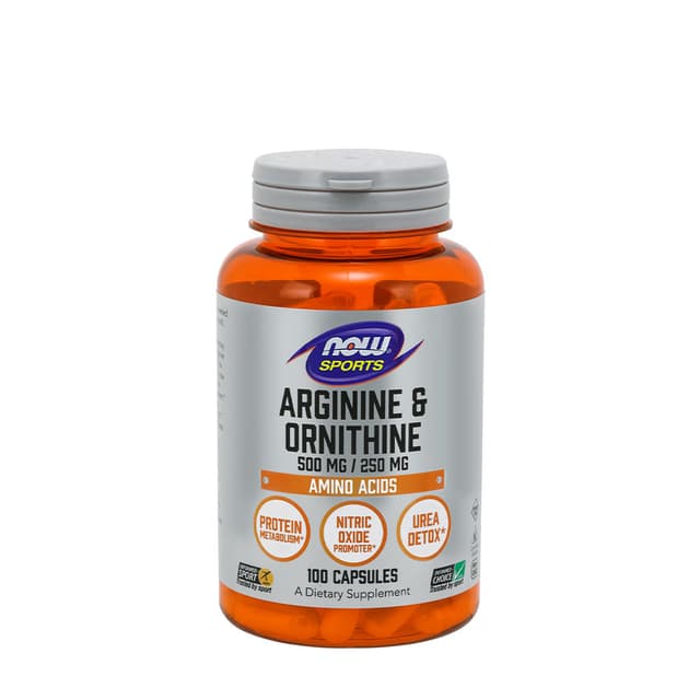 Now Foods - Arginine & Ornithine 500/250mg – NOW Foods