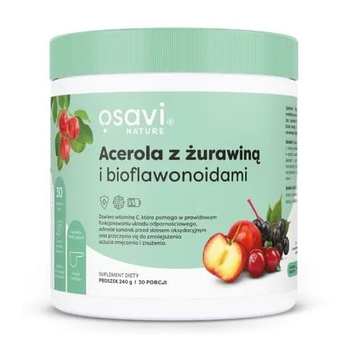 Osavi - Acerola & Cranberry with Bioflavonoids – Osavi förpackning