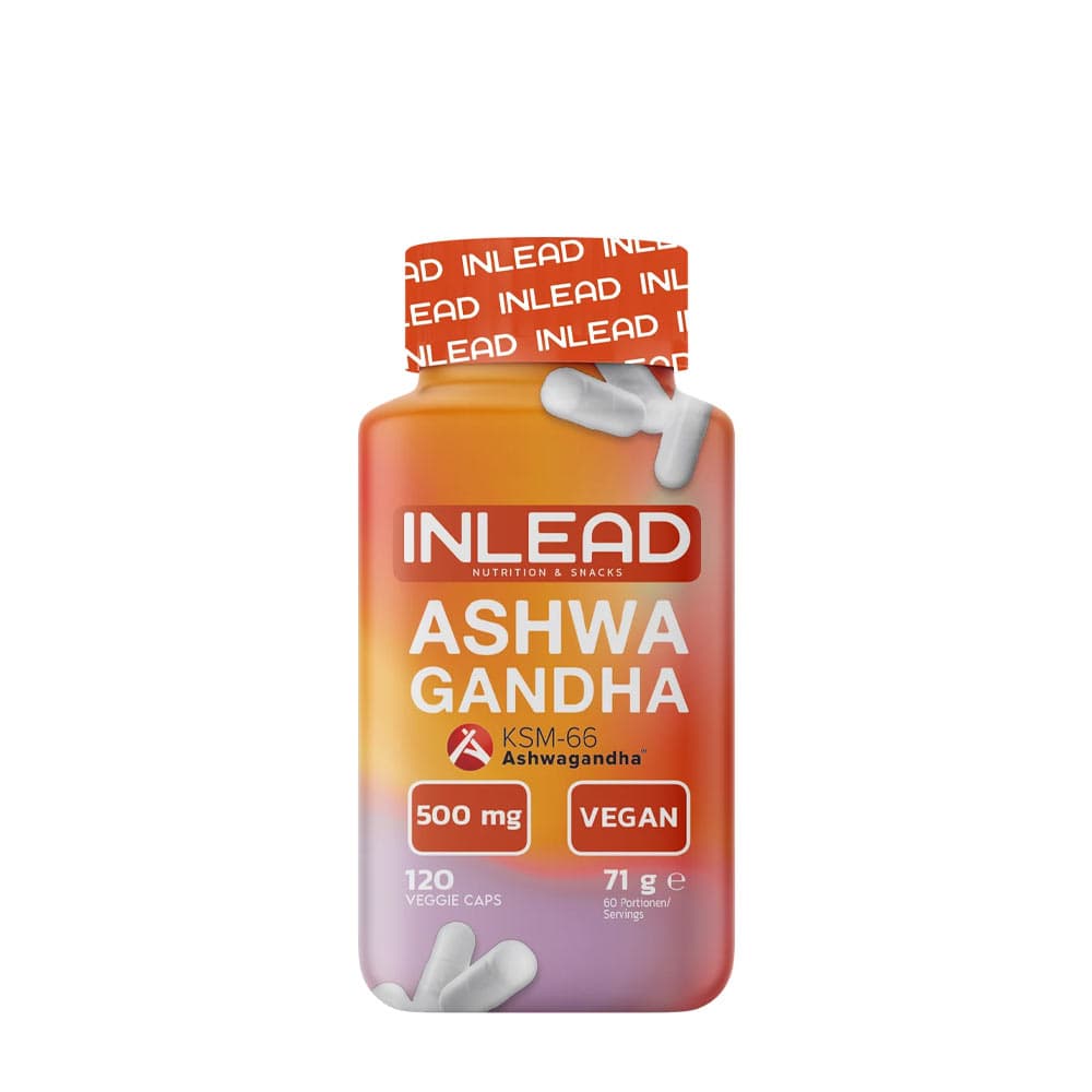 INLEAD Nutrition - Ashwagandha KSM-66 - 120 kapsler – emballage