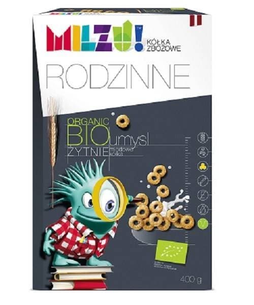 Milzu - Viljarenkaat hunajalla - 400g – Milzu pakkaus
