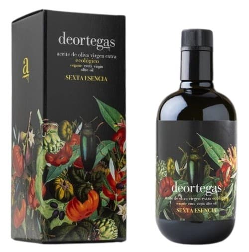 Deortegas - Extra Virgin Olive Oil Ecological - 500 ml – Deortegas förpackning