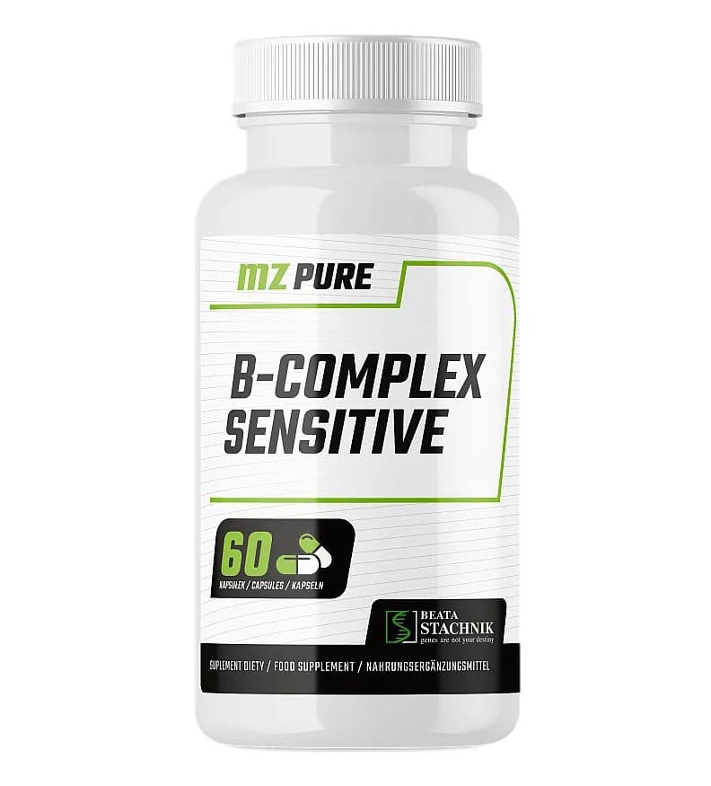 MZ Pure - Pure B-komplex Sensitive - 60 kapslar – förpackning