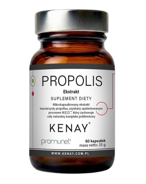 KENAY - Propolis Extract - 60 Caps – Kenay förpackning