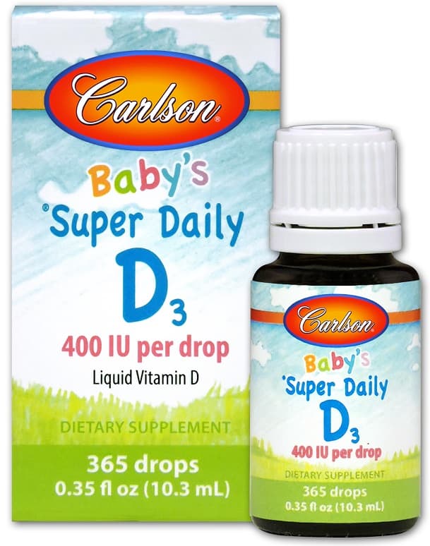 Carlson - Super Daily D3 – Carlson Labs emballage
