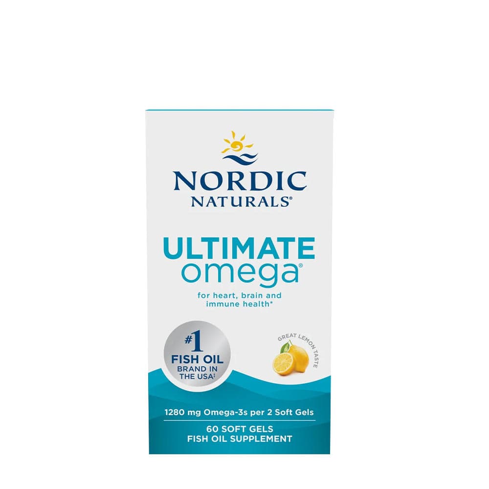 Nordic Naturals - Ultimate Omega 1280mg Lemon - 60 Sgels