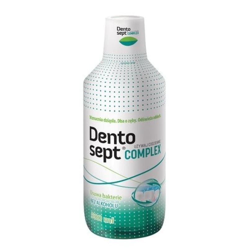 Dentosept Complex 500 ml – Dentosept förpackning