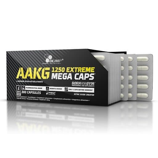 Olimp - AAKG Extreme Mega – förpackning