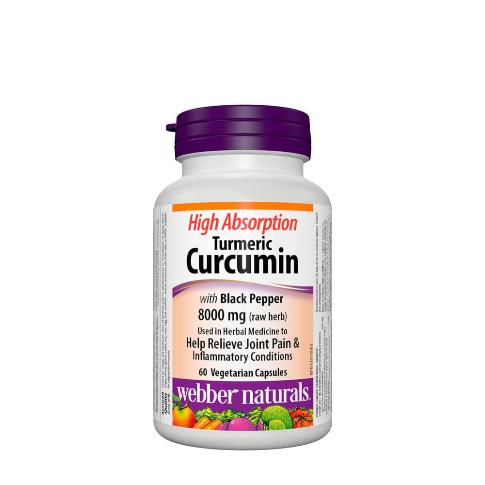 Webber Naturals Turmeric Curcumin with Black Pepper