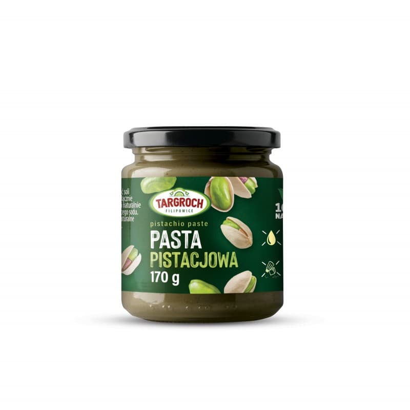 Targroch Pasta pistacjowa 170g – Targroch förpackning