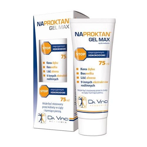 Simply You Naproktan Gel MAX 75 ml – Simply You pakkaus