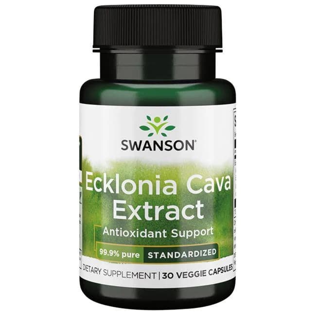 Swanson - Ecklonia Cava Extract - 30 Vcaps – Swanson förpackning