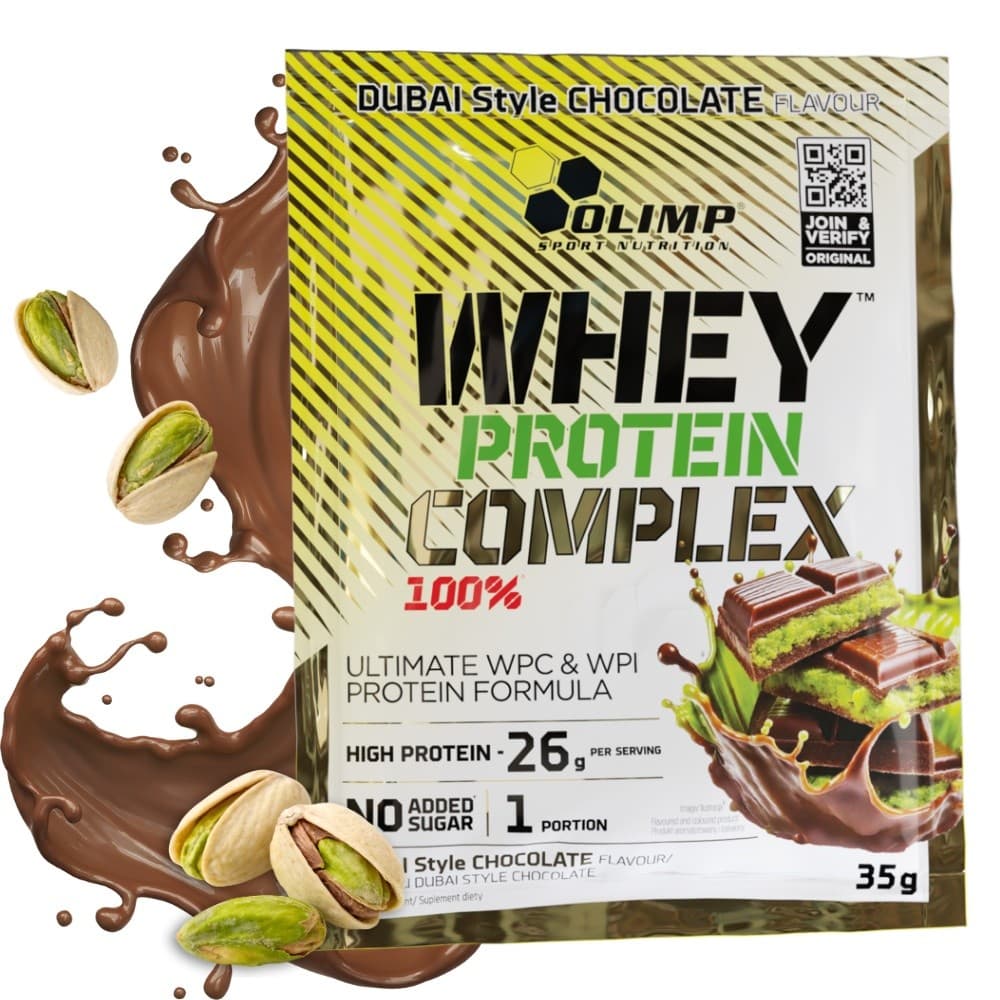 Olimp - Whey Protein Complex 100% – Olimp förpackning