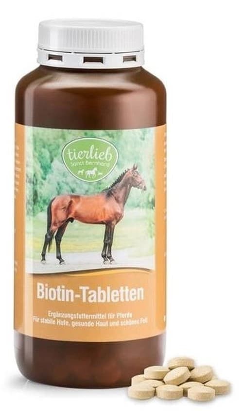 Tierlieb - Biotin For Horses - 500 Tabs – Tierlieb förpackning